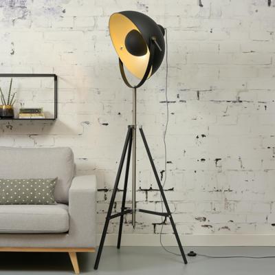 its about RoMi Vloerlamp 'Hollywood' 183cm, kleur Zwart its about RoMi Vloerlamp 'Hollywood' 183cm, kleur Zwart