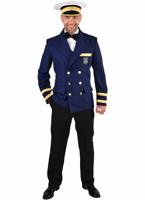 Luxe Colbert Kapitein blauw - thumbnail