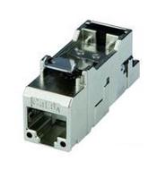 Telegärtner 100023196 RJ45-inbouwmodule Keystone CAT 6A 1 stuk(s) - thumbnail