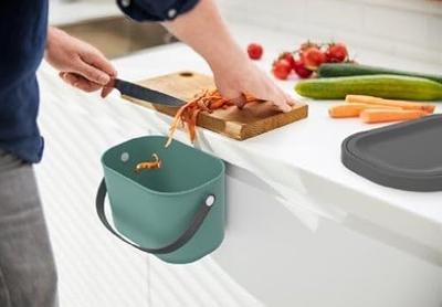 ROTHO Albula Green - afvalscheidingscontainer - 3,2l