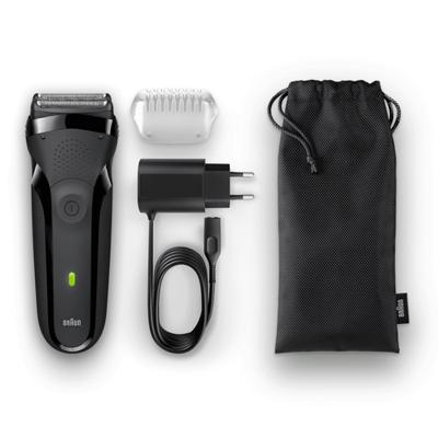 Braun Series3 301s 301s Folie-scheerapparaat Zwart Braun Series3 301s 301s Folie-scheerapparaat Zwart