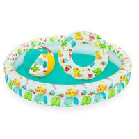 Bestway Opblaasbaar Kinderzwembad 2 Ringen Set 122x20 cm +2 Jaar Tuin 51124 - thumbnail