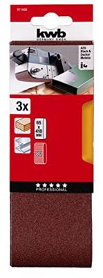 Schuurbanden 65X410 mm K100 3 stuks kaart KWB - Kwb