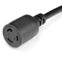 StarTech 1FT NEMA-L5-20R To NEMA-5-20P Power Adapter Cable - Zwart - thumbnail
