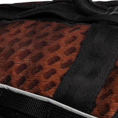 Non-stop dogwear® Hondentuig Rock Harness Long, zwart/oranje, Maat: XS