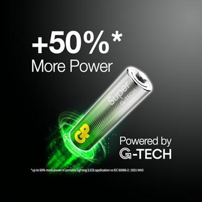 GP Batteries Super Alkaline GPSUP15A984S40 huishoudelijke batterij Wegwerpbatterij AA - thumbnail