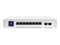 Ubiquiti Networks UniFi Enterprise 8 PoE Managed L3 2.5G Ethernet (100/1000/2500) Power over Ethernet (PoE) Roestvrijstaal - thumbnail