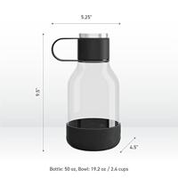 Asobu TWB20 black Drinkfles Zwart 1.5 l TWB20 black - thumbnail