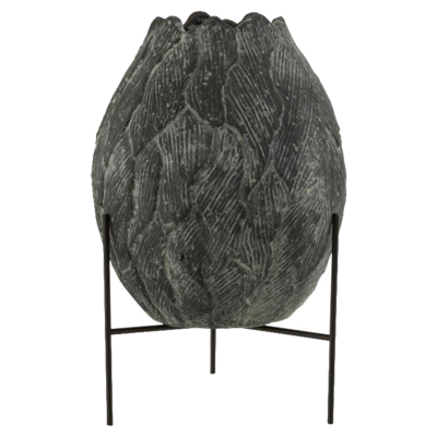 J-Line Bloempot Bol S 31x31x48