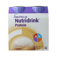 Nutridrink Protein mokka 200ml 4 Stuks - thumbnail