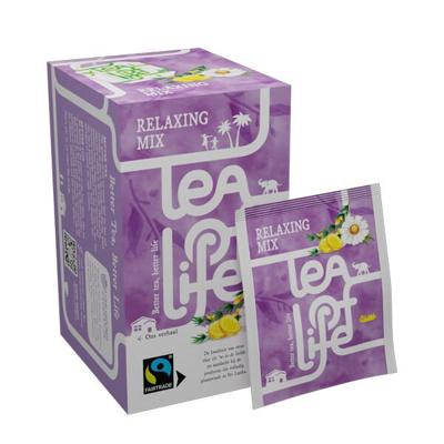 Relaxing Mix - Fairtrade - Tea of Life - 25 theezakjes Relaxing Mix - Fairtrade - Tea of Life - 25 theezakjes
