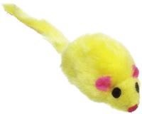 Kattenspeeltje Muis Blisterpack - 9 stuks 12 x 3 x 2.5 cm Flamingo Mix - thumbnail