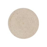Kave Home Rond Vloerkleed 'Takashi' Ø150cm, kleur Grijs - thumbnail