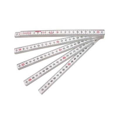 Sola vouwduimstok kunststof 2mtr/10-ledig wit, wit, eg-klasse 3 hk2/10w sb - 53030201 - 53030201