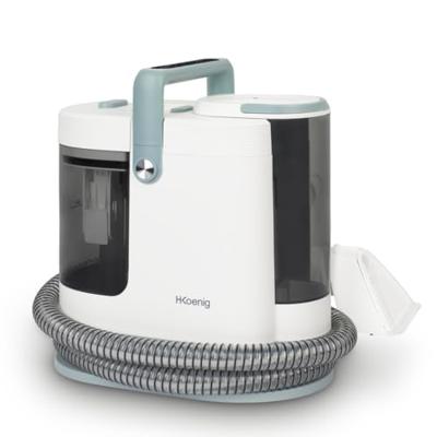Heetwater- en stoomreiniger voor textiel - H.KoeNIG TWT99 - 1700 W - 2 borstels