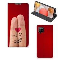 Samsung Galaxy A42 Hippe | Standcase | Liefde - Origineel Romantisch Cadeau - thumbnail