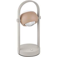 LED Tafellamp - Musterring Cannon - 1 Lichtpunt van 5 Watt - Dimbaar - Aanpasbare Lichtkleur - Geheugenfunctie - Nachtlamp - Up-and-down Verlichting - Oranje - Metaal - thumbnail