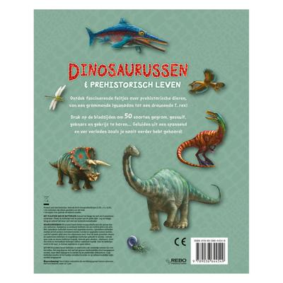 Rebo Publishers Geluidenboek dinosaurussen & prehistorie Rebo Publishers Geluidenboek dinosaurussen & prehistorie
