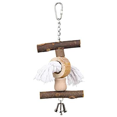 TRIXIE SPEELGOED SCHORSHOUT EN TOUW MET BEL 20 CM