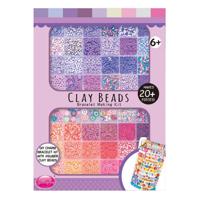 Polymeer Kralen Paars-Roze Tinten - thumbnail