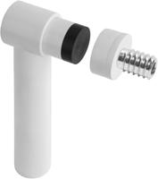 Formani Piet Boon ONE PB30 deurvastzetter met magneet vloerbevestiging - wit - thumbnail