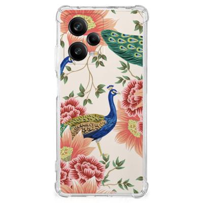 Case Anti-shock voor Xiaomi Redmi Note 12 Pro Plus Pink Peacock Case Anti-shock voor Xiaomi Redmi Note 12 Pro Plus Pink Peacock