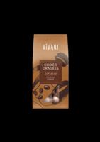 Vivani Choco dragees espressio bio 75 Gram - thumbnail