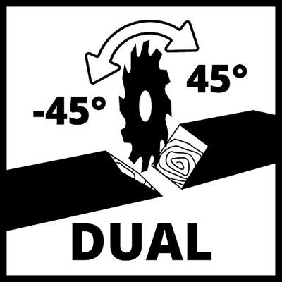 Einhell TE-SM 2534 Dual Afkort-, kap- en verstekzaag 1800 W 250 mm 30 mm Einhell TE-SM 2534 Dual Afkort-, kap- en verstekzaag 1800 W 250 mm 30 mm