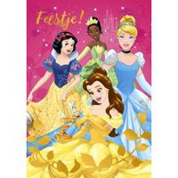 Uitnodigingen girlsdisney princess - thumbnail