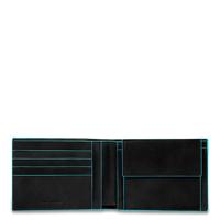 Piquadro Blue Square Men's Wallet With Coin Pocket Night Blue - thumbnail