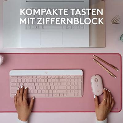 Logitech MK470 SLIM COMBO toetsenbord QWERTZ Logitech MK470 SLIM COMBO toetsenbord QWERTZ