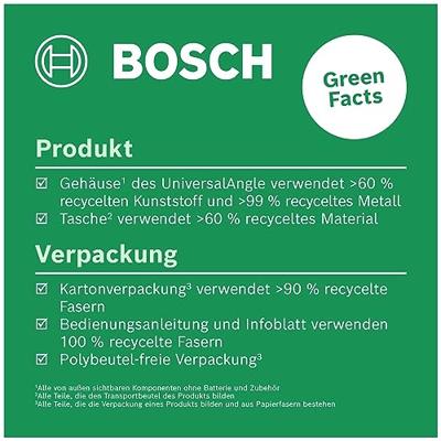 Bosch Groen UniversalAngle Hoekmeter | Inclusief Batterijen - 06036760Z1 - thumbnail