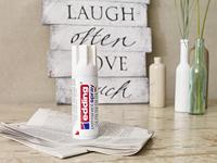 Edding Permanent Spray 5200, 200 ml, verkeerswit mat - thumbnail