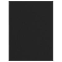 Deurmat 90x120 cm zwart - thumbnail