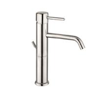 Wastafelkraan Sanimex Giulini Opbouw Eenhendel Hoog Met Trekwaste Chroom Sanimex - thumbnail