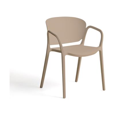 Kave Home Ania tuinstoel kunststof Beige Kave Home Ania tuinstoel kunststof Beige