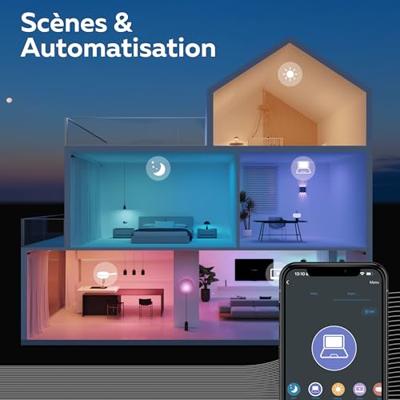 Lichtbron Globelamp Smart 12,5cm Goud E27