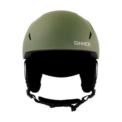 Sinner Crest Helm Matte Moss Green S
