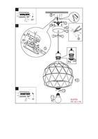 Eglo HanglampRoccaforte 30cm wit - 97854 - thumbnail