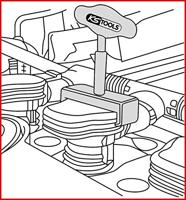 KS Tools 5007550 Poelietrekker voor ontstekingsspoel - thumbnail
