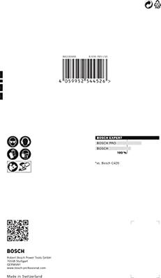 Bosch Accessoires Expert C470 schuurpapier voor deltaschuurmachines 100 x 150 mm, K40 10-delig - 1 stuk(s) - 2608901114