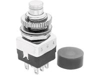 APEM 104450003 104450003 Druktoets 220 V/AC 2 A 2x aan/(uit) Moment 1 stuk(s) - thumbnail