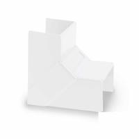 Binnenhoek kabelgoot wit 60x60mm RAL 9010 Canalit 955506 - thumbnail