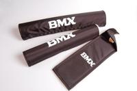 Bmx Pad set zwart beschermer - thumbnail