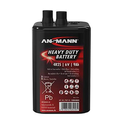 Ansmann 4R25 Speciale batterij 4R25 Veercontact Zink-kool 6 V 9000 mAh 1 stuk(s) Ansmann 4R25 Speciale batterij 4R25 Veercontact Zink-kool 6 V 9000 mAh 1 stuk(s)