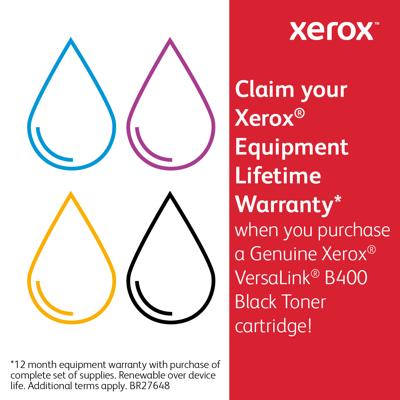 Toner Xerox 106R03580 Zwart