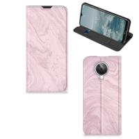 Nokia G10 | G20 | Standcase | Marble Pink - Origineel Cadeau Vriendin - thumbnail