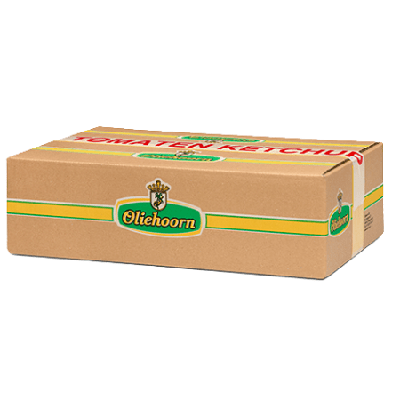 Oliehoorn saus king tomatenketchup (8 kg) bag in box