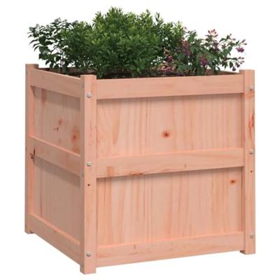 Plantenbakken 2 st massief douglashout