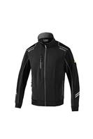 Windcheater Jas Sparco Zwart Grijs - thumbnail